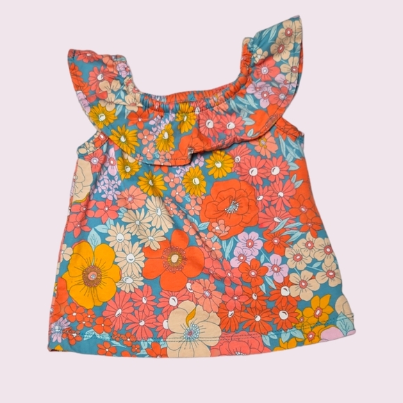 Carter's 5-piece Floral Bundle Girls 12 Months - Picture 3 of 12